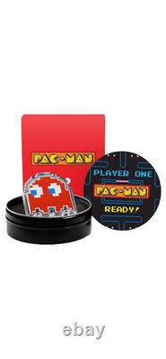 2021 PAC-MAN Silver Colorized Coin Collection 6 1oz Silver Proof Coins