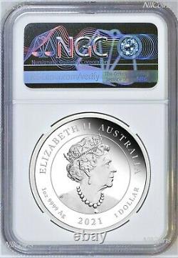 2021 QUEEN ELIZABETH 95th Birthday Silver $1 Proof coin NGC PF70 UC FR. 9999
