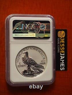 2021 Reverse Proof Silver Theodore Roosevelt Inaugural Medal Ngc Pf70 Fdi 2 Oz