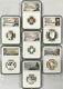 2021 S 7-coin Silver Proof Set Ngc Pf 70 Ultra Cameo First Releases