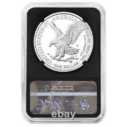 2021-S Proof $1 Type 2 American Silver Eagle NGC PF70UC FDI First Label Retro Co
