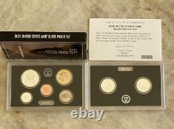 2021-S SILVER Proof Set Original Box & COA 7 Coins