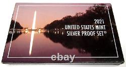 2021 S US Silver Proof Coin Set NGC GEM Proof FDI OGP