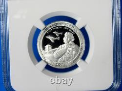 2021 S & W, 6-Coin, Limited Edition Silver Proof Set NGC Pf 70 Ucam, FDOI Sign