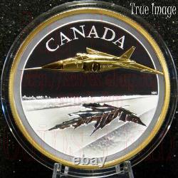 2021 The Avro Arrow CF-105 $50 5 OZ Pure Silver Proof Coin Canada