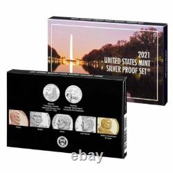 2021 US Mint Silver Proof Set (21RH)