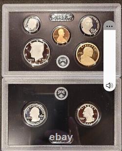 2021 United States Mint Silver Proof Set (7 coins) With COA