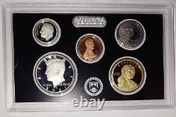 2021 United States Mint Silver Proof Set With Coa Seven (7) Coins Original Box