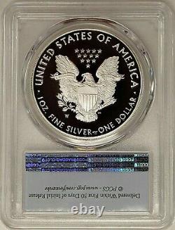 2021 W $1 Proof Silver Eagle Type 1 PCGS PR69 DCAM First Strike
