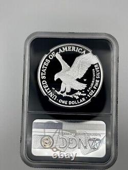 2021 W 2 Coins T1 & T2 Silver Eagle Proof NGC PF70