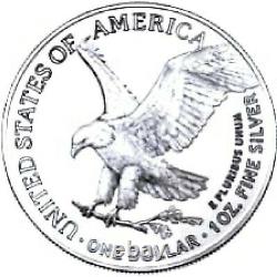 2021 W American Eagle 1oz Silver Proof TYPE 2 PRESALE +Free Silver & Shippin