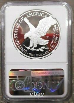 2021-W One Ounce Silver Eagle Proof Type 2 NGC PF70 First Day of Issue In Stock