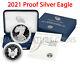 2021-W Proof American Silver Eagle GEM Proof OGP (21EA) Live