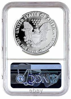 2021 W Silver Proof American Eagle NGC PF70 UC FDI First Day of Issue