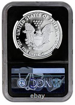 2021 W Silver Proof American Eagle NGC PF70 UC FR BC Excl Heraldic Eagle Label
