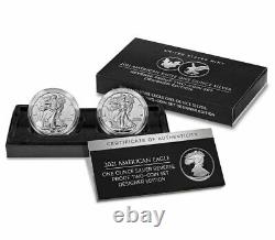 2021-W Type 1 Reverse Proof Silver 35th Anniversary Eagle Designer NGC PF70