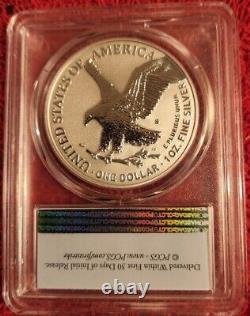 2021 s reverse proof silver eagle PCGS PR 69 (First Strike)