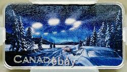 2022 (2) CANADA SILVER 1oz YUKON ENCOUNTER COINS PCGS PR70 FDI With25C PROOF SET