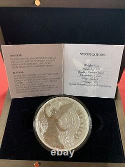2022 5 Oz. 999 Silver Mexican ANGEL OF INDEPENDENCE Reverse Proof Coin Mint 300