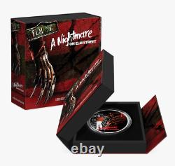 2022 A Nightmare on Elm Street 1oz. 999 Silver Coin Freddy Krueger