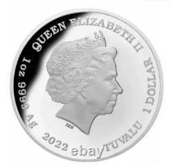 2022 Aurora Australis 1 oz Silver Proof Coin