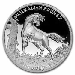 2022 Australia 2 oz Silver Australian Brumby Proof SKU#256744