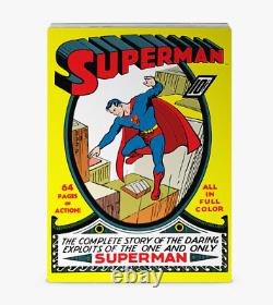 2022 COMIX Action Comics SUPERMAN #1 1oz. 999 Silver Coin bar