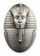 2022 Mask of Tutankhamun 3 Oz Silver Shaped 3D Coin Djibouti 200 Francs JM641