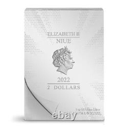 2022 Niue COMIX Showcase #4 Coloured Proof 1oz Silver Coin