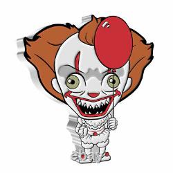 2022 Niue IT Pennywise Chibi 1 oz Silver Proof $2 Coin OGP SKU68190