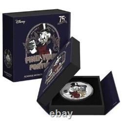 2022 Niue Scrooge McDuck 75th Anniversary 1 oz Silver Proof only 1947 made