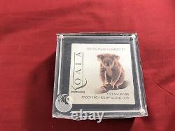 2022-P Australia 5 oz Silver Gilded Koala Proof High Relief With Max Mintage 500