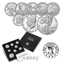 2022-S Limited Edition Silver 8pc Proof Set (OGP/COA)