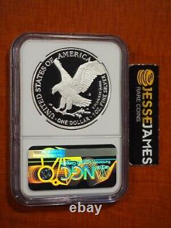 2022 S Proof Silver Eagle Ngc Pf70 Michael Gaudioso Signed First Day Of Issue