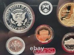 2022-S US Mint SILVER Proof Set 10 coins 7 90% Ag withOGP Deep Gloss GEM USA