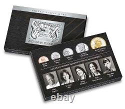 2022 US Mint Silver Proof 10 Coin Set 22RH withCOA in Box Perfect Mint Condition