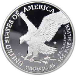 2022 W American Eagle Dollar PR 70 PCGS 1 oz Silver Proof SKUOPC12