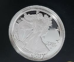 2022 W Proof $1 American Silver Eagle Congratulations Set In Hand Ready to Ship