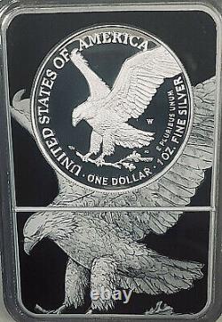 2022-W Silver Eagle Proof $1 NGC PF70 FDOI Lady Liberty Dual-Core