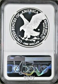 2022 w proof silver eagle, ngc pf 70 uc first releases, als label, with ogp