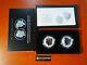 2023 $1 S Reverse Proof Silver Peace & Morgan Dollar With Box/coa 2 Coin Set