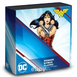 2023 1 oz Proof Niue Silver Classic Superhero Wonder Woman Coin