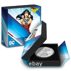 2023 1 oz Proof Niue Silver Classic Superhero Wonder Woman Coin