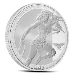 2023 1 oz Proof Niue Silver Classic Superhero Wonder Woman Coin