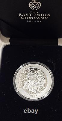 2023 2 Oz Silver Proof Una And The Lion Coin Only 750 Coins Worldwide