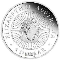 2023 Australian Opal Lunar Year of the Rabbit 1oz Silver Proof Coin