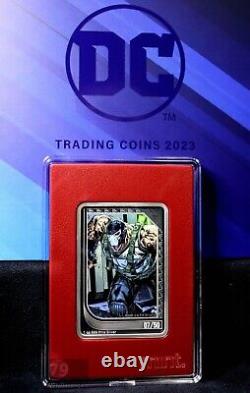 2023 DC Comics Mint Trading Coins Bane #7/50 SCARCE RED Silver 1 oz Proof