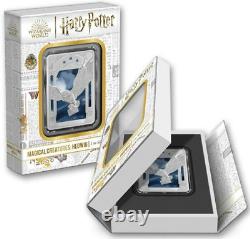 2023 Harry Potter Magical Creatures Hedwig 1oz Silver Colorized Proof in stock