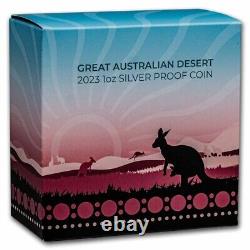 2023 Niue 1 oz Silver Proof Great Australian Desert