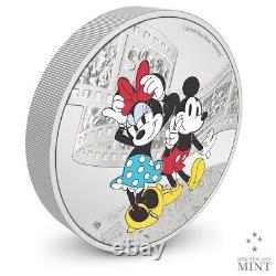 2023 Niue Disney Mickey & Friends Mickey & Minnie 3oz Silver Proof MIntage 1000